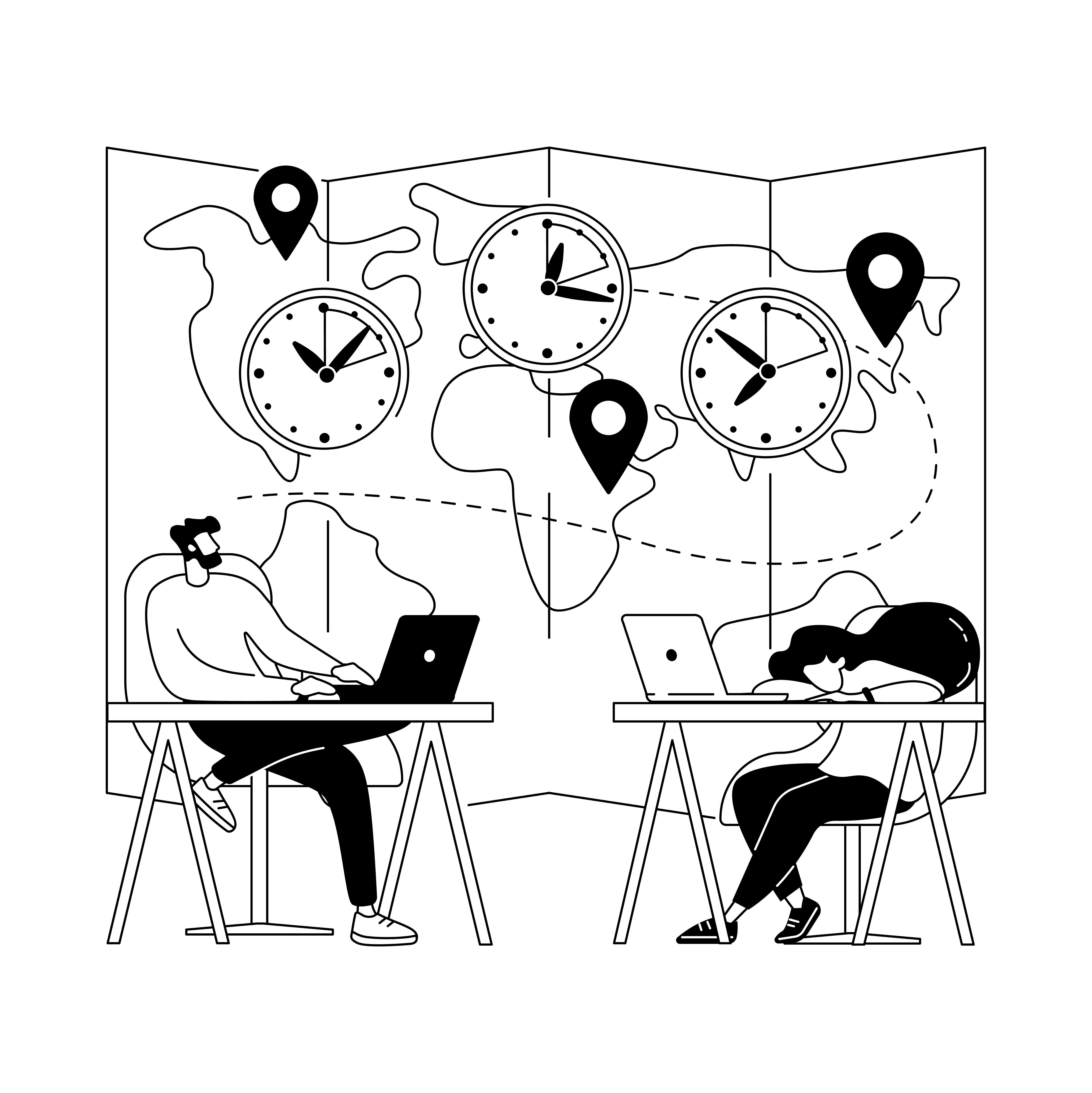 Educators collaborating